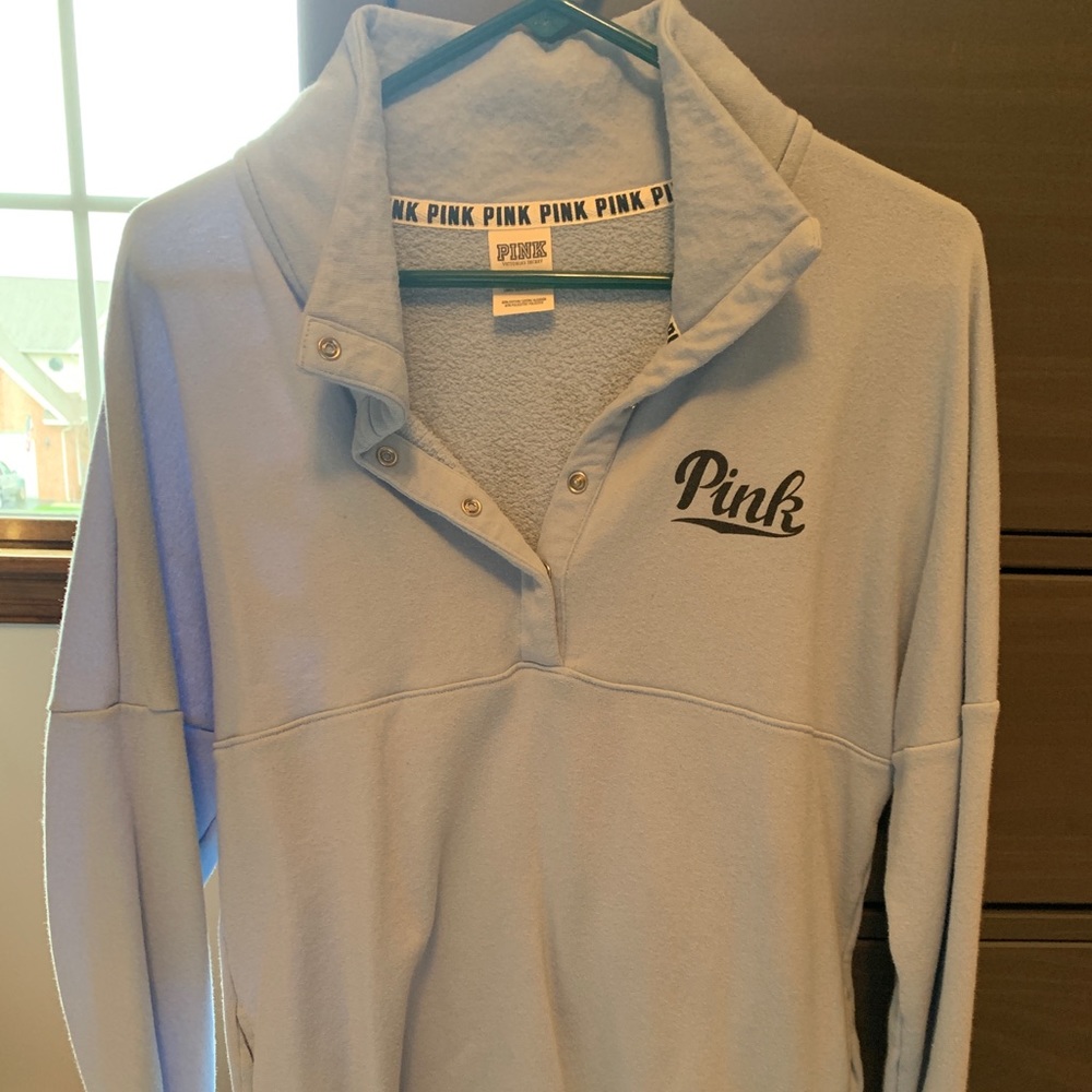 Light Blue PINK Pullover